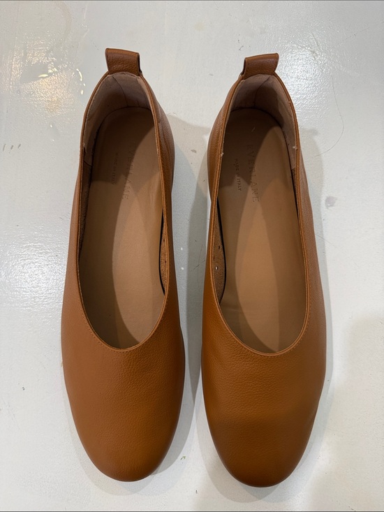 Everlane Shoes - New Everlane Brown Leather “The Glove” Flats - 11 Narrow